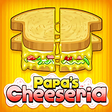 Papa's Cheeseria online spel referentiebeeld